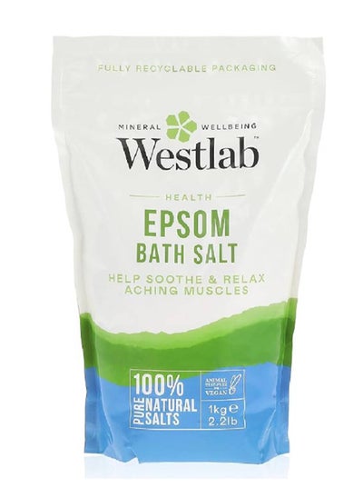 Buy Reviving Epsom Bath Salt For Soothe And Relax Muscles 1kg in UAE