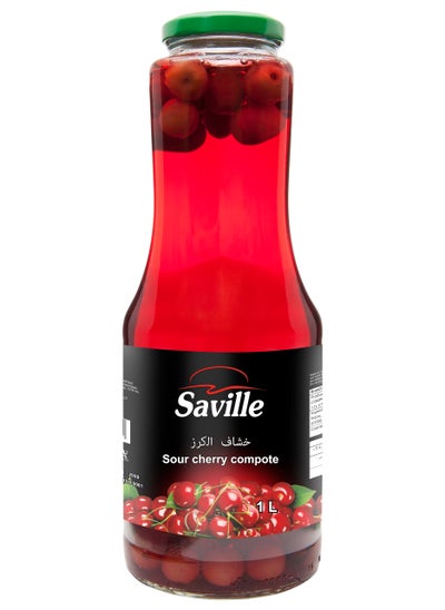 Buy SAVILLE SOUR CHERRY COMPOTE 1L in UAE