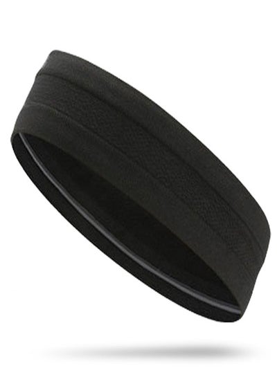 Buy Sports Fitness  Yoga  Running Sweat Absorption Headband With Silicone Anti Slip Strip Basketball  Volleyball Men  And Women  Headband in Saudi Arabia