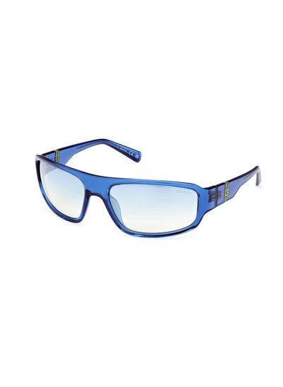 Buy Men's UV Protection Rectangular Shape Sunglasses - GU0008090X62 - Lens Size: 62 Mm in UAE