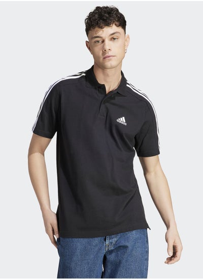 Buy 3 Stripe Pique Polo in UAE