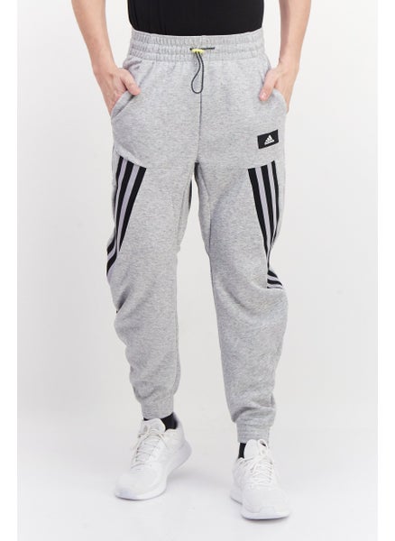 Buy Men Sport Fit Training Sweatpants, Grey/Black in UAE