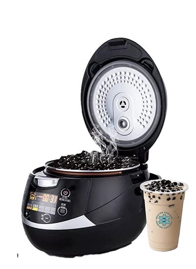 اشتري Boston Coolers Commercial Fully Automatic 5L Pearl Pot Milk Tea Cooker Boba Cooker Tapioca Boba Pearl Rice Pot Cooker for Milk tea Shop في الامارات