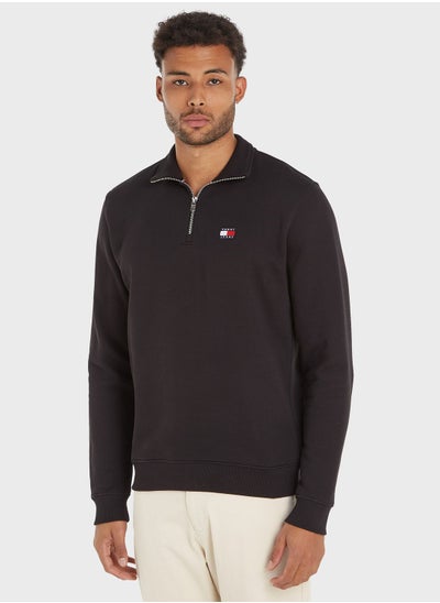 Buy Logo 1/4 Zip Sweatshirt in UAE