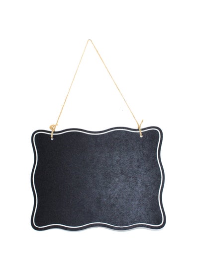 اشتري Wall Hanging Cardboard Blackboard 26x20CM في الامارات