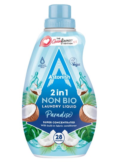 Buy 2in1 Non Bio Laundry Liquid Paradise 840 milliliter in Egypt