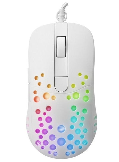 اشتري 8000 DPI Wired Gaming Mouse White في الامارات