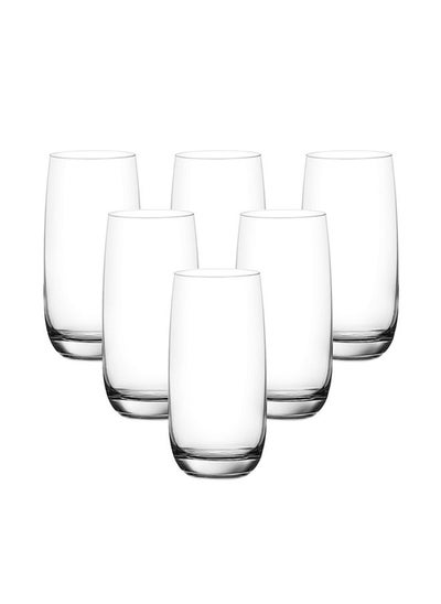 Buy 6-Piece Iris High Ball Tumbler Set in UAE