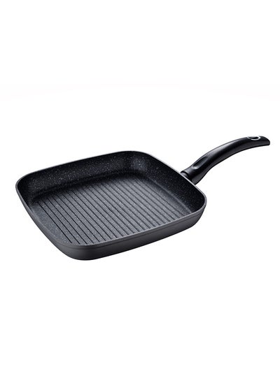 اشتري Orion Forged Aluminum Grill Pan With Induction Bottom 28x28cm في الامارات