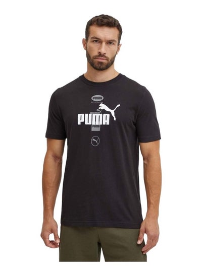 Buy Power Graphic Tee  Black in Egypt