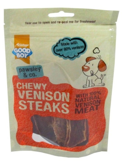 Buy Chewy Venison Steaks 80G in UAE