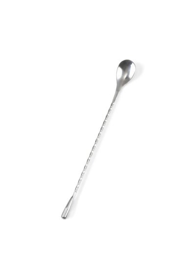 Buy Montal Mixing Spoon 26x2.7x1.6cm - Chrome in UAE