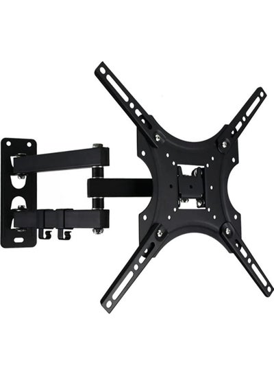 اشتري Tilt & Swivel TV Wall Mount - Heavy Duty Steel Bracket for 32-55" LED, LCD, Flat & Curved TVs, 70 lbs Capacity, VESA 400x400, RM-400 في الامارات