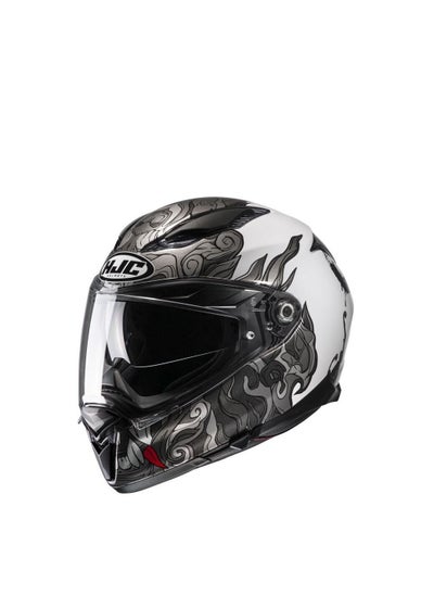 Buy HJC HELMET F70 SPECTOR MC 10 Medium in UAE