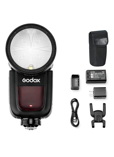 اشتري Godox V1-S Camera Flash Speedlite for Sony a7IV a7III a7RIII a7RII a7C a6400 a6000 a9 a77 a350 في الامارات