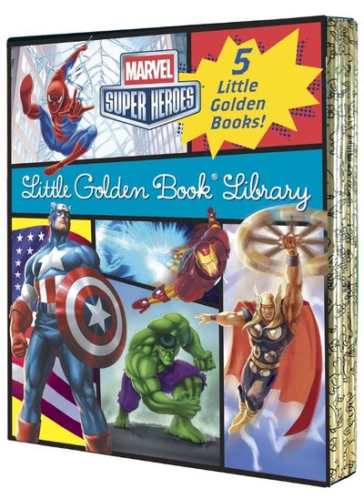 Buy Marvel Super Heroes Little Golden Book Library in UAE