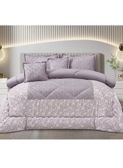 Buy Royal summer duvet set 230x250 6 pieces in Saudi Arabia