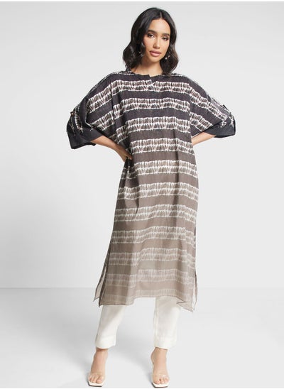 Buy Cape Sleeve Printed Kurti in UAE