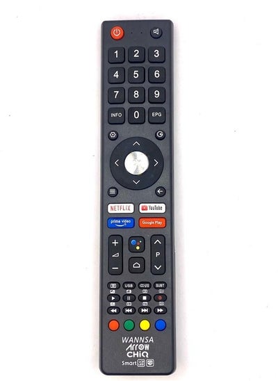 Buy TV Remote control For CHIQ TV L32H7N L32H7S U43H7AN LCD LED Android TV in Saudi Arabia