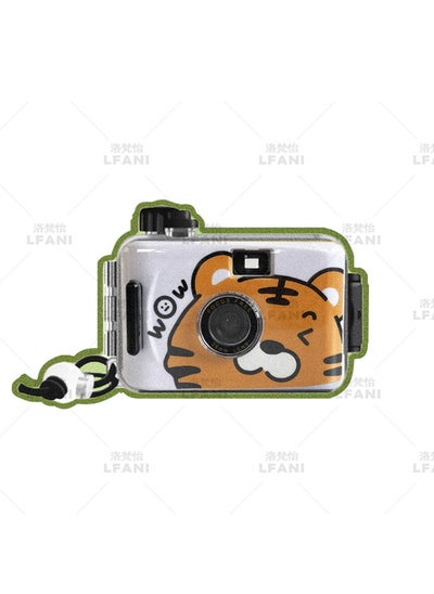 Buy Wholesale 135 Dummy Sport Non Disposable Film Camera Retro Film Student Polaroid Children Camera woof tiger illustration in UAE