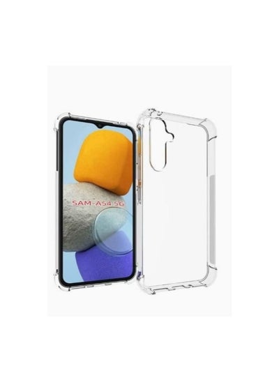 Buy Samsung Galaxy A54 5G Case Shockproof Flexible TPU Soft Silicone Rubber Protective Cover Anti-Drop in Saudi Arabia