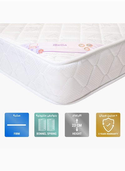 Buy i-Bella Twin Foam Bonnell Spring Mattress 200 x 23 x 120 cm in Saudi Arabia