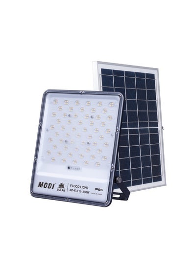 Buy Solar Flood Light 300W IP65 with Remote Control – Super Bright, Waterproof Outdoor Security Light in UAE