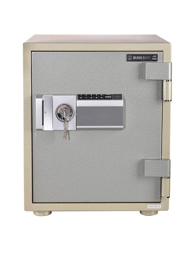 Buy ESD104A Bumil Safe Anti-Burglar Fireproof Safe Box with a Removable Tray & Shelf, Digital Keypad and Emergency Key Lock  (50.6 X43.5 X46.5CM 73Kgs) - Made in Korea in Egypt