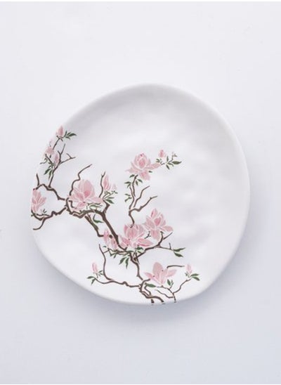 Buy Bright Designs Melamine Matt Side Plate 
Set of 6 (16cm) Cherry Blossom in Egypt