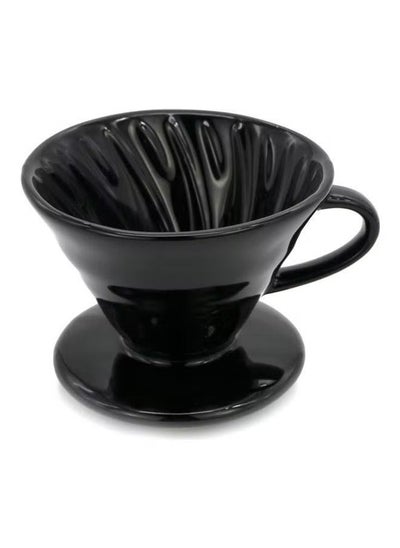 Buy Coffee Dripper Black ‎11.2x11x8.4cm in Saudi Arabia