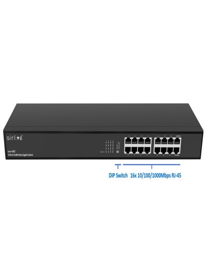 Buy plug-and-play Fast Gigabit Ethernet switch , Live-16GT switch is equipped with 16x 10/100/1000Mbps in Egypt