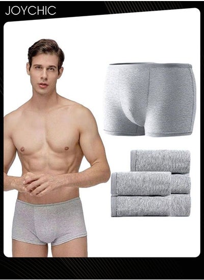 اشتري 5PCS Men Disposable Briefs 100% Cotton Disposable Underwear Mid Waist Panties for Business Travel Hospital Stays Underpants Without Washing في الامارات