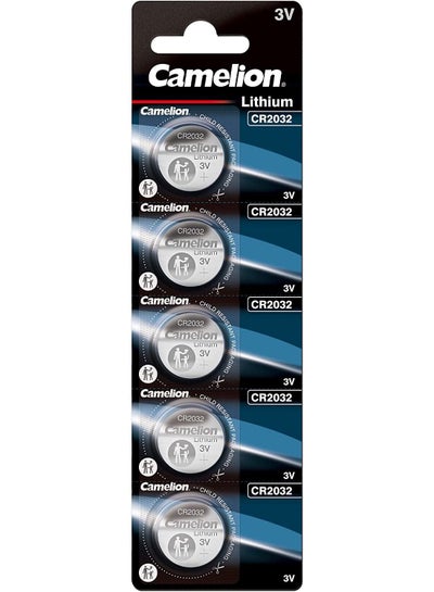 Buy Camelion 5X Cr2032 Lithium 3v Coin Cell Batteries in Egypt