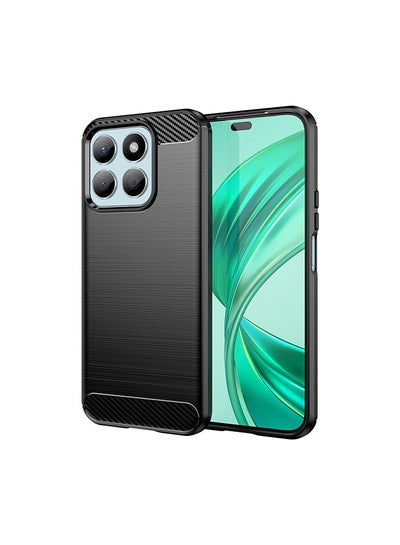 Buy HONOR X8b 4G Case Cover with Carbon Fiber Shockproof Rugged Shell Anti-Scratch Easy Install Anti-Scratch Soft TPU Comfortable Touch Back Cover Protective Accessory for HONOR X8b in Saudi Arabia