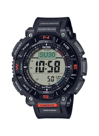 اشتري Pro-Trek Digital Resin Band Men's Watch PRG-340-1DR في الامارات