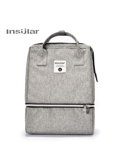 Buy Waterproof multifunctional large capacity cross body one shoulder mummy bag in Saudi Arabia