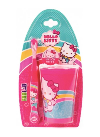 Buy Nickelodeon Pink Children's Toothbrush With Hygienic Cup in Saudi Arabia