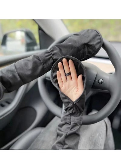 اشتري Women's Gloves Driving Gloves Summer Sun Protection UV Protection Ice Sleeves في السعودية