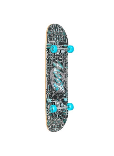 اشتري Xootz Doublekick Skateboard 31 Inch Industrial في الامارات