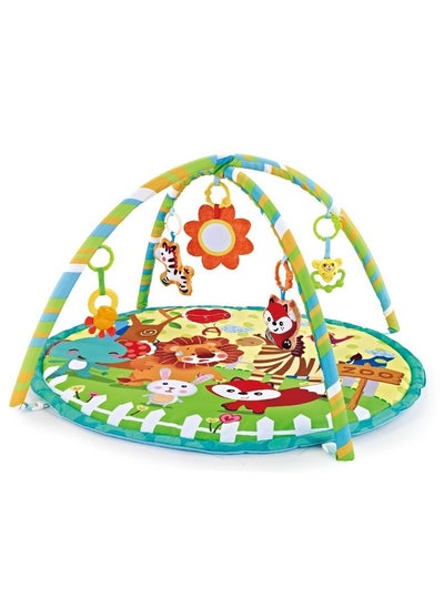 اشتري Washable Baby Gym Activity Center with Animal Play Mat في الامارات