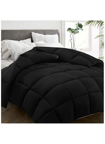 Buy Line Sleep Fiber Winter Quilt Black in Egypt