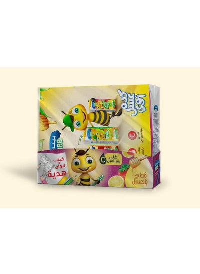 Buy Bee Lemon Coctail Juice  225 ml Pack of 3 + Book And Colours Gift in Egypt