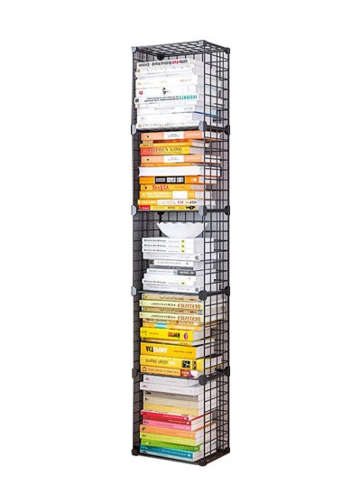 اشتري 5-Cube Bookcase Storage Rack Bookself Storage Organizer في السعودية