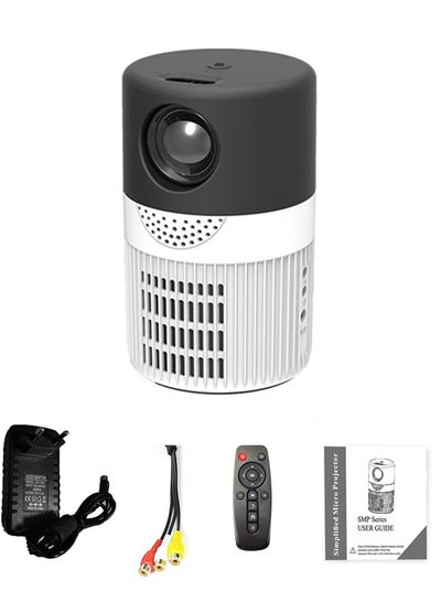 Buy Mini Projector, YT400 Hd 1080p Portable Movie Projector, Dual Fan Cooling Multi-Model Interface Home Projector, Support U Disk/Set Top Box/DVD/Computer, Etc in Saudi Arabia