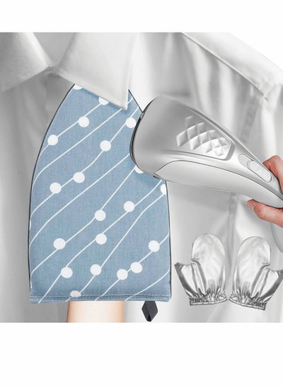 اشتري Garment Steamer Ironing Gloves 3 Pack Heat Resistant Steamer Gloves Mini Handheld Ironing Board Waterproof Anti Steam Mitt في الامارات