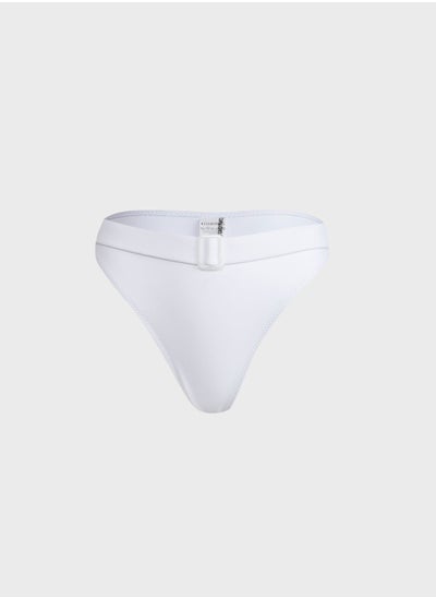 Buy Belted High Waist Bikini Bottom in Saudi Arabia