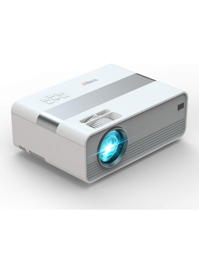 اشتري Mini LED Projector, Video Projector for Home Movie, Kids Gift for Gaming & Outdoor, FHD Supported Movie Projector with Phone VGA HDMI AV USB Laptop & Remote Control, 40,000 hours Life في الامارات