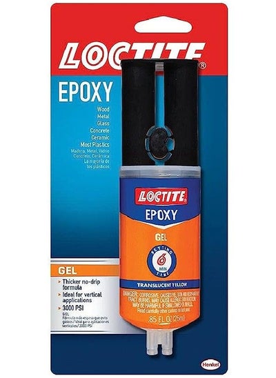 Buy Loctite .85OZ Gel Syringe Epoxy in UAE