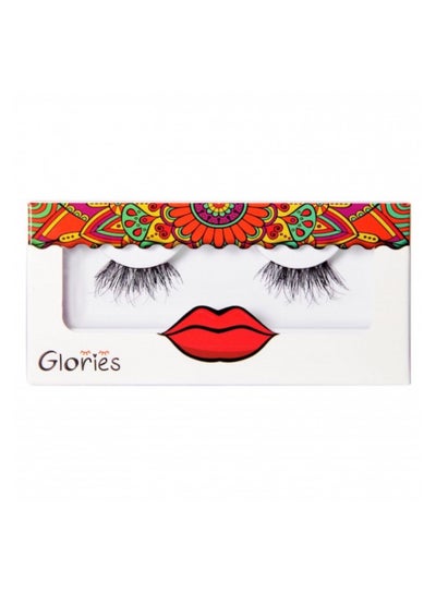 Buy Glories Natural Eyelashes (Vintage) Black Color in Saudi Arabia