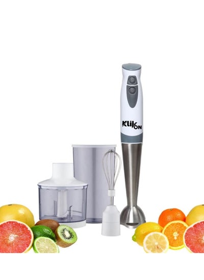 Buy 4 in 1 Hand Blender Set | 2 Speed | Stainless Steel Shaft | 600 ML JUG | 500W KHB-169 in Saudi Arabia